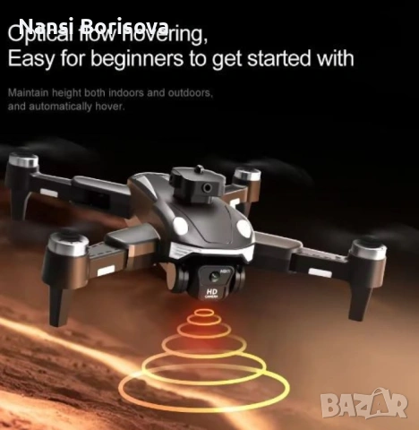 4K Безчетков дрон F200, снимка 3 - Дронове и аксесоари - 53342932