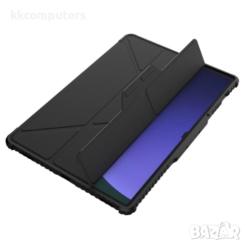 NILLKIN Bumper Leather Case Pro калъф за Samsung Galaxy Tab S9 Ultra със слайд капак за камера и Ori, снимка 3 - Калъфи, кейсове - 53231395