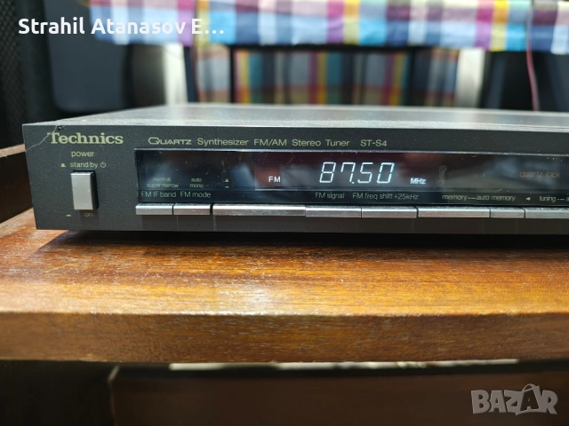 Technics ST-S4 Стерео Тунер, снимка 4 - Радиокасетофони, транзистори - 51697988