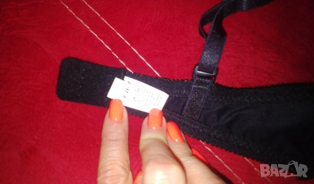 Нов черен сутиен, 80 В, снимка 6 - Бельо - 41225003