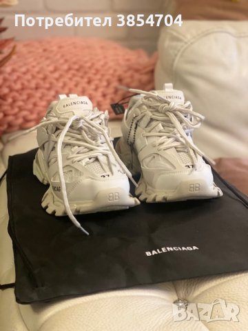 маратонки Баленсиага*37*BALENCIAGA women's track trainers in white*