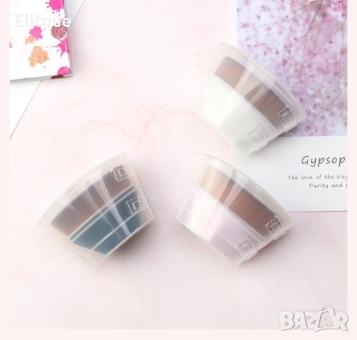 Четка за нанасяне на фон дьо тен с къса дръжка MAANGE, снимка 5 - Други - 52870822