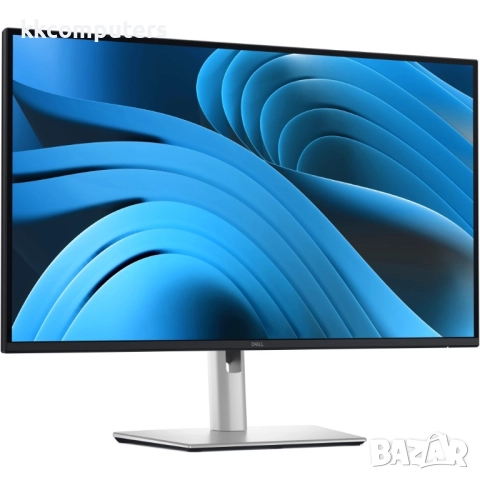Dell P2725D Монитор, 27-инчов (68.6 cm) WQHD IPS, 100 Hz, USB-C, Регулируем, Черен