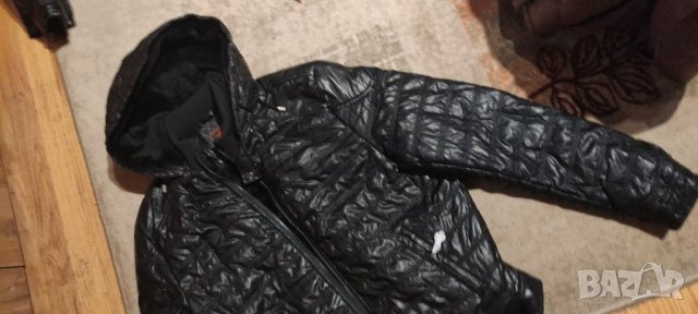 Чисто ново кожено яке с качулка Разпродажба , снимка 2 - Якета - 39732731