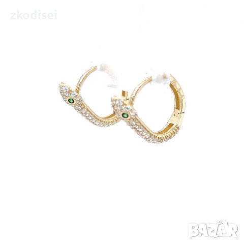 Златни обеци 2,81гр. 14кр. проба:585 модел:21891-1, снимка 4 - Обеци - 44202634