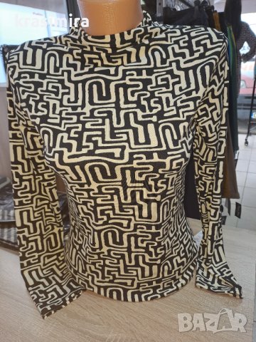 Блузки с принт, снимка 5 - Блузи с дълъг ръкав и пуловери - 42449232