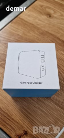 4 порта 75 W стенно бързо зарядно устройство, снимка 9 - Друга електроника - 42165320