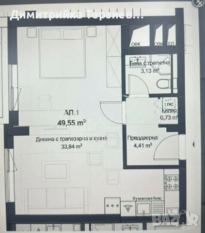 Собственик продава два апартамента един до друг.Може и поотделно, снимка 2 - Апартаменти - 53596888