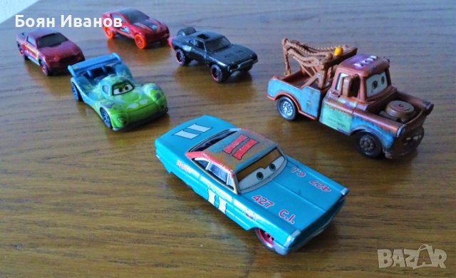 Hot Wheels, Cars, Fast and Furious - 6 броя колички , снимка 2 - Коли, камиони, мотори, писти - 41725708