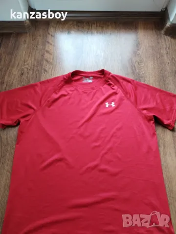 Under Armour - страхотна мъжка тениска Л, снимка 4 - Тениски - 49667861