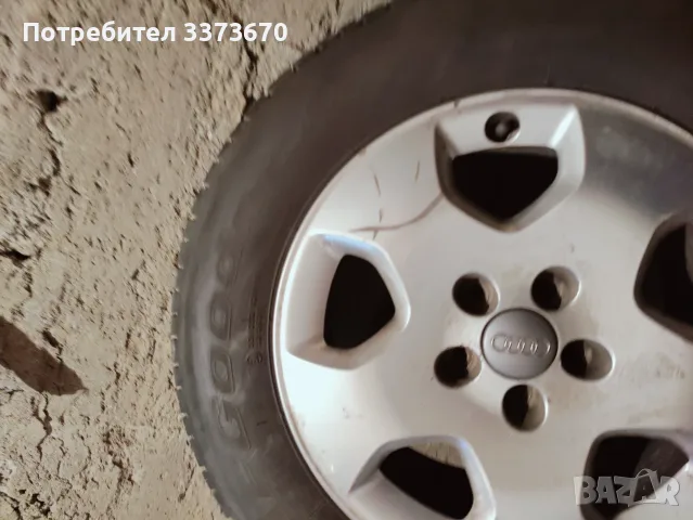 Алуминиеви джанти с гуми за Ауди А3 8L 1996-2003, снимка 2 - Гуми и джанти - 55901015