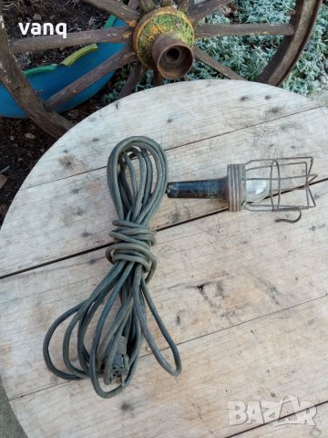 Стара подвижна лампа, снимка 1 - Антикварни и старинни предмети - 35684497