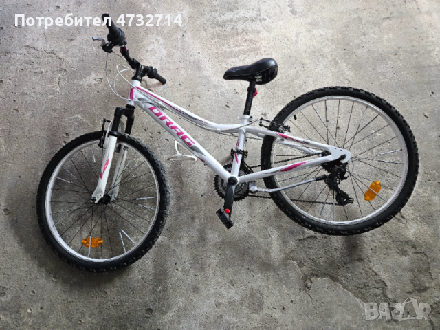 Детски алуминиев велосипед 24" Drag Little Grace, снимка 2 - Велосипеди - 53411663