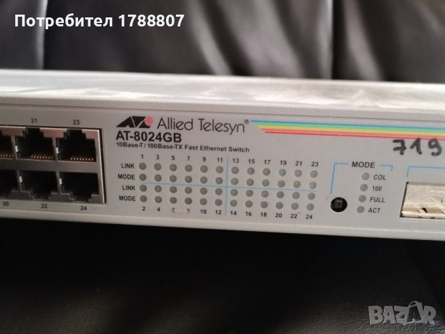 Allied Telesyn AT-8024GB, снимка 3 - Мрежови адаптери - 44275783