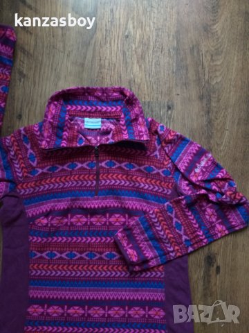 columbia - страхотен дамски полар КАТО НОВ, снимка 3 - Блузи с дълъг ръкав и пуловери - 39329870