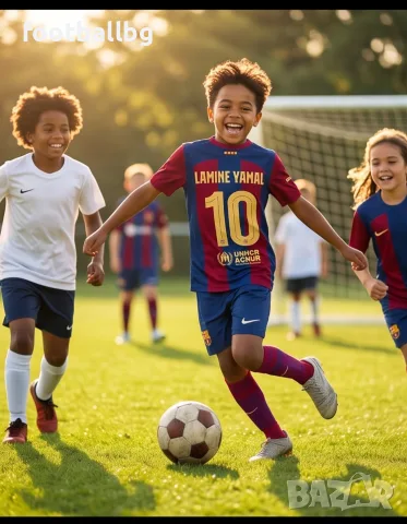 Футболен екип детски юношески LAMINE YAMAL 10 ❤️⚽️ НОВО сезон 2026-27 година 