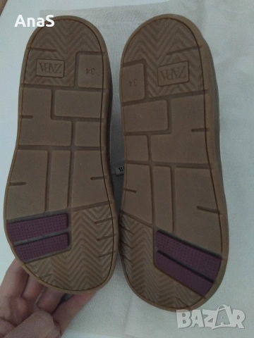 Zara barefoot унисекс модел, 34, снимка 6 - Детски маратонки - 53848231