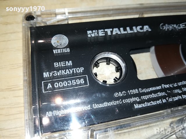 METALLICA ORIGINAL TAPE 2510231706, снимка 7 - Аудио касети - 42719026