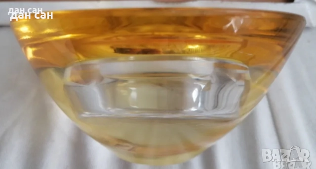 Leonardo цветно стъкло Морано ваза маркирана, снимка 9 - Вази - 47268935