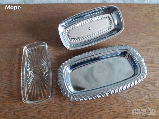  Чиния за масло USA, снимка 4 - Кутии за храна - 36117642