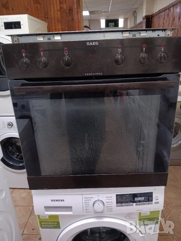 Кафява печка за вграждане АЕГ Aeg Made in Germany с две години гаранция!, снимка 4 - Печки, фурни - 52659072