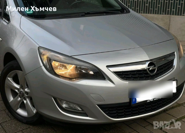 Опел  Астра 1,7D 2012г.110кс., снимка 7 - Автомобили и джипове - 53801496