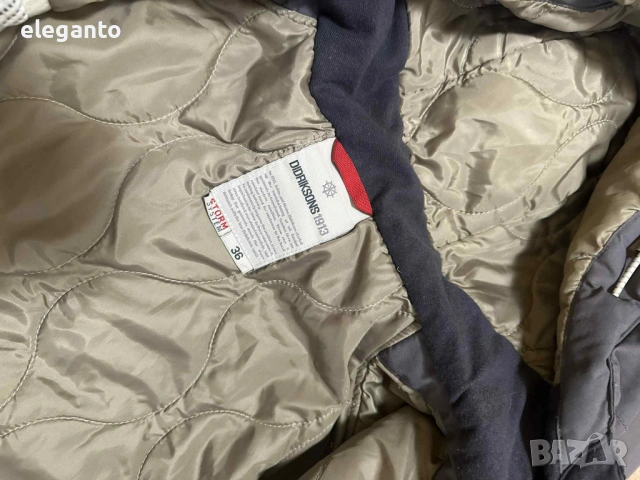 Дамско зимно дълго яке/парка Didriksons Chthyn StormSystem Insualted Winter Parka , 36/S размер, снимка 10 - Якета - 53416482