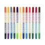 6022 Двустранни флумастери Kite Creative, 24 цвята в 12 броя, снимка 2