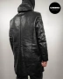 Мъжко дълго шерпа яке • палто тип дъфъл от изкуствена кожа CINQUE Faux Leather Dufflecoat - L , снимка 4