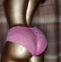 Zeemen M  Сладко розови дантелена бикини , снимка 4