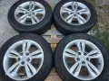 Лети джанти 17ки 5х114.3 Hyundai + летни гуми 225/60/17 Hankook, снимка 2
