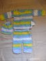 Плетен бебешки костюм , снимка 1 - Комплекти за бебе - 41456089