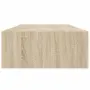 vidaXL Стенни рафтове с чекмеджета, 2 бр, дъб, 60x23,5x10 см, МДФ, снимка 8