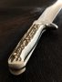 Класически немски Bowie ловен нож Linder Solingen. (169216), снимка 6
