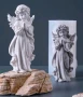 3D Прав Ангел молитва молещ се силиконов молд форма фондан шоколад гипс смола свещ , снимка 1