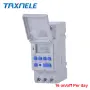 Taxnele THC15A Дигитален програмируем таймер 7 дни 16A, снимка 4