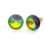 Swarovski обеци на винт Rivoli Vitrail Medium 12 мм, снимка 2