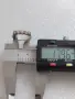 Златен дамски пръстен с инкрустирани пет брилянта по 0.20 карата-тотал един карат,бяло злато 14к, снимка 6