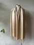 Бежов шал от 100 % вискоза, снимка 6