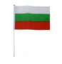  Българското знаме, 1м кол, 30x45см, снимка 1 - Декорация за дома - 44385094