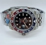 Cloning!!!Мъжки механичен луксозен часовник Rolex GMT-Master II Pepsi,Swiss Copy ETA,, снимка 1