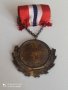 норвежкия сребърен медал с маркировка и с емайл , снимка 3