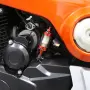 Прозрачен горивен филтър за маркуч 8 mm син, снимка 5