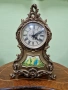 Прекрасен антикварен настолен каминен часовник , снимка 2