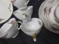 Немски, красив сервиз "Златна дантела с рози", снимка 5