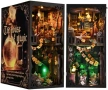 Нов Book Nook магическа миниатюра за рафт – 3D модел с LED светлина, снимка 1