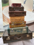 4 броя стари куфара, снимка 1 - Декорация за дома - 36330942