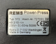 Rems Power-press 2000 - Преса за кримпване на пресфитинги , снимка 5