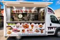 продава се Fiat Ducato каравана за бързо хранене оборудвана за палачинки гофрети и други сладки неща, снимка 3