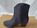 № 41 дамски боти естествен велур в син цвят, снимка 11